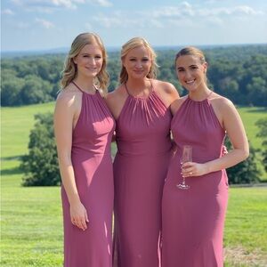 Bella Bridesmaid dress - Rosewood